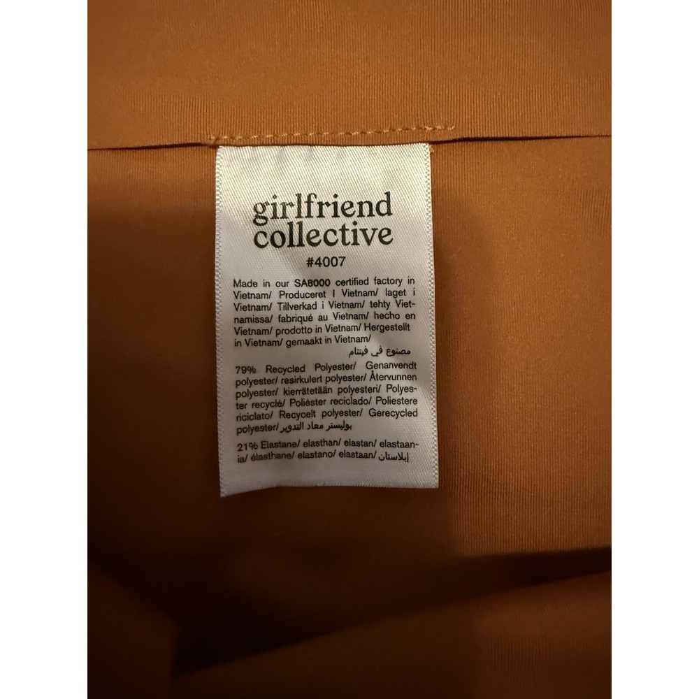 Girlfriend Collective Matching Set M Leggings Crop Bra Workout Strength Training - Picture 6 of 12